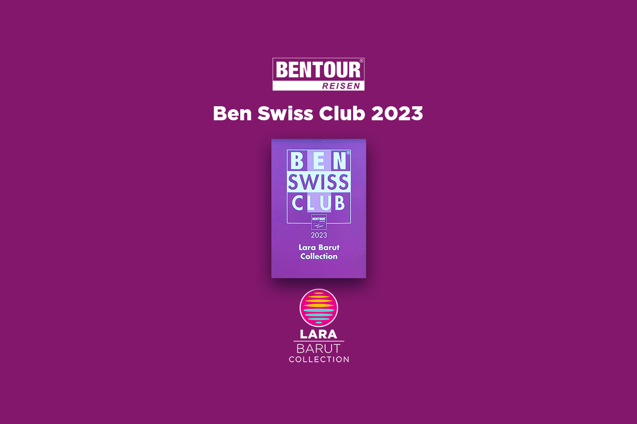 LARA BARUT COLLECTION RECEIVED THE “BENTOUR BEN SWISS CLUB 2023” AWARD