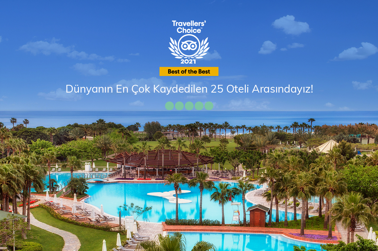 Lara Barut Collection Tripadvisor Misafirlerinin Dünya Çapında En Çok Kaydettiği 25 Otel Arasında Yer Alan Tek Türk Oteli Oldu.